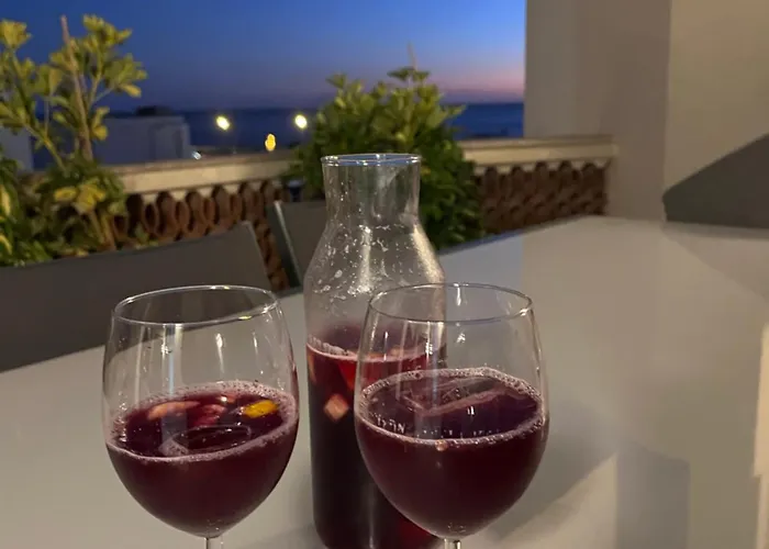 The White Heart House - Attic Sea View דירה לוס כריסטיאנוס
